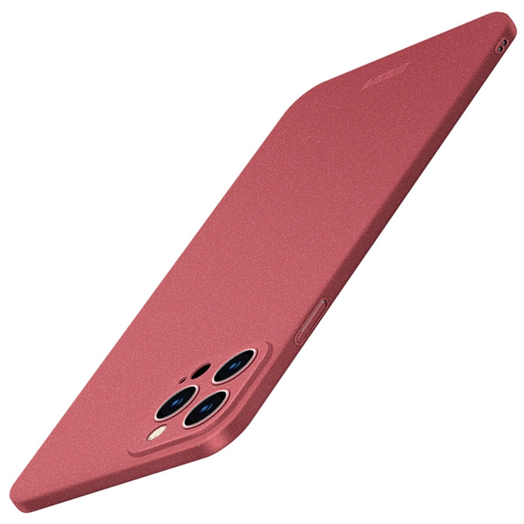 Тонкий матовый чехол MOFI для iPhone 15 Pro Ultra-thin (Red)