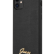 Чехол-накладка для iPhone 11 Guess Animal Lizard with metal logo Hard PU, Black (GUHCN61PCUMLLIBK)