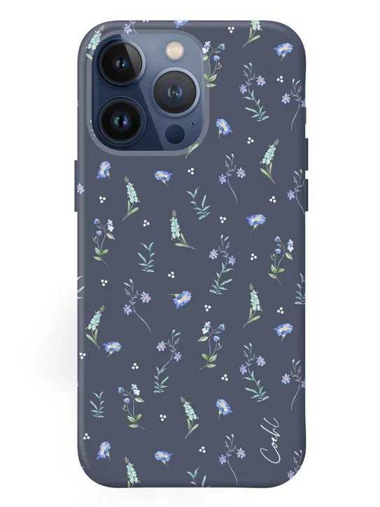 Чехол для iPhone 15 Pro Uniq COEHL Prairie Lavender Blue