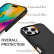 Противоударный чехол с Magsafe для Phone 16, PC Hybrid TPU (Frosted Black)