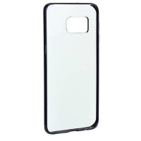 Комбинированный чехол Rock Pure Series силикон+пластик для Samsung Galaxy S6 Edge Plus (Navy Blue)