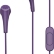 Наушники Motorola Earbuds 2, 3.5 mm, Purple (SH006PU)