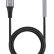 Кабель EnergEA Alutough Anti-microbial Video Standing USB-A to Lightning MFI Gunmet 1.5m, Black (CBL-AABAL-GUN150)