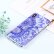 Силиконовый чехол для iPhone XS Max Синий узор