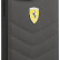 Кожаный чехол Ferrari для iPhone 13 Pro Max Genuine leather Quilted with metal logo Hard Grey (FEHCP13XRQUG)