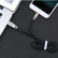 Micro USB кабель CL-96, 2A, плоский с металлическим основанием (Black)