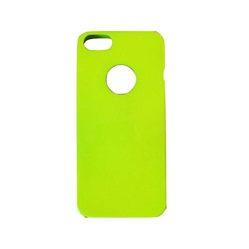 Чехол накладка Slim для iPhone 5 / 5S / SE "Мерцающий глянец" (зелёный)
