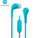 Наушники Motorola Earbuds 2, 3.5 mm, Turquoise (SH006TQ)