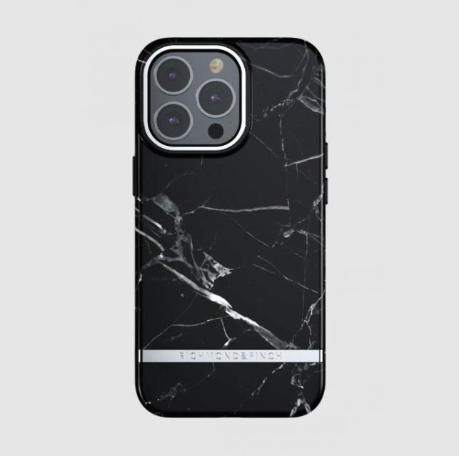 Чехол-накладка для iPhone 13 Pro Richmond & Finch Black Marble (R47034)