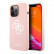 Чехол для iPhone 13 Pro Guess Liquid silicone 4G Big logo Hard Pink (GUHCP13LLS4GWPI)