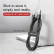 Кабель Baseus USB - Type C, 3A, 1 метр Cafule Series (Black-Grey)