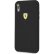 Силиконовый чехол-накладка для iPhone XR Ferrari On-Track SF Silicone Case Hard Black (FESSIHCI61BK)