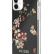 Чехол-накладка для iPhone 11 Guess Flower TPU/PC Hard Shiny N.4, Black (GUHCN61IMLFL04)