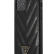 Чехол-накладка для iPhone 12 Pro Max (6.7) Guess Quilted V Triangle metal logo Hard PU, Black (GUHCP12LPUVQTMLBK)