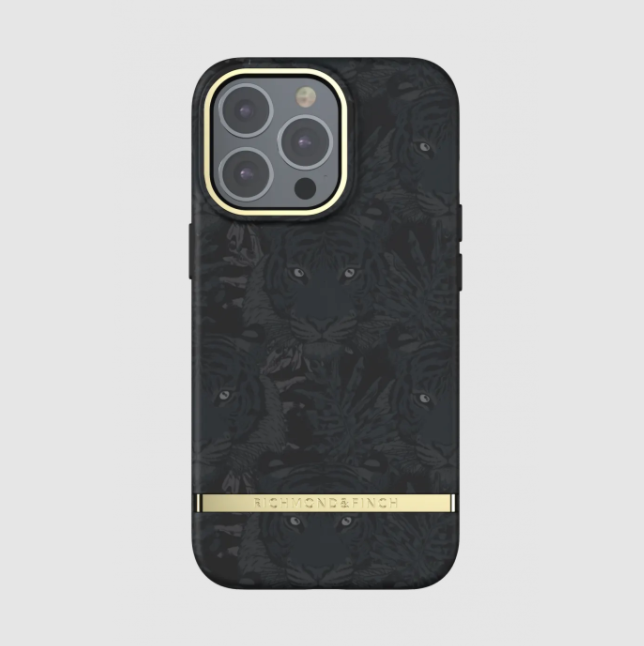 Чехол-накладка для iPhone 13 Pro Richmond & Finch Black Tiger (R47040)