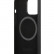 Чехол для iPhone 13 Pro Guess Liquid silicone Plate metal logo Hard Black (Magsafe) (GUHMP13LSPLK)