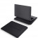 Кожаный чехол-трансформер для ноутбуков 14" Uniq Oslo V.2 Laptop Jet Black (OSLO(14)-JETBLACK)