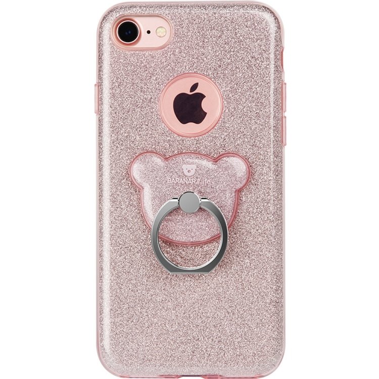 790 iPhone 6S 6 AIQAA Glitter Powder Rose Gold