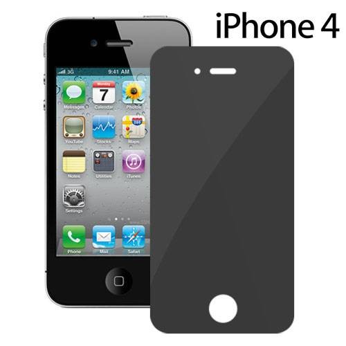 Защитное приватное стекло Haweel для iPhone 4 / 4S (Black)