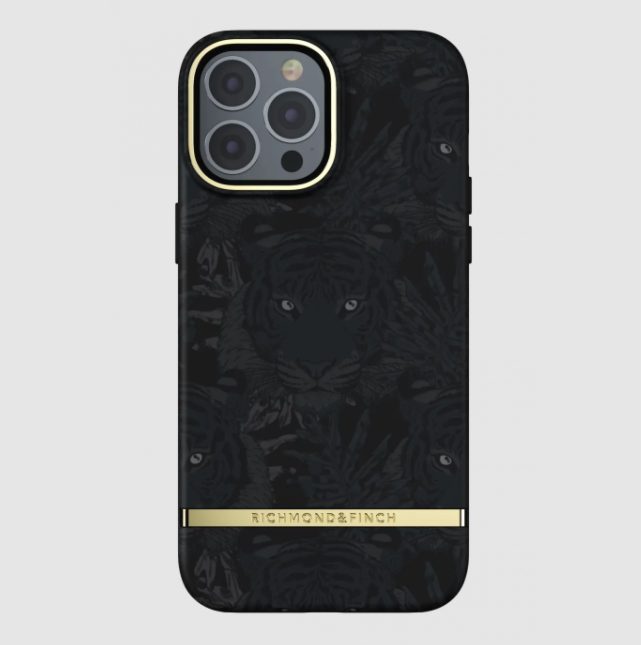 Чехол-накладка для iPhone 13 Pro Max Richmond & Finch Black Tiger (R47041)