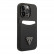 Чехол для iPhone 14 Pro Guess PU Saffiano Double cardslot w Metal triangle logo Hard Black (GUHCP14LPSATPK)