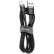 Кабель Baseus Cafule с разъемами USB-Lightning 2.4A Kevlar Black, 1 метр