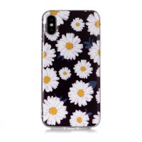 Силиконовый чехол для iPhone XS Max Ромашки