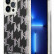 Чехол для iPhone 14 Pro Max Lagerfeld Liquid Glitter Monogram Hard Black (KLHCP14XLMNMK)