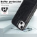 Кожаный чехол для iPhone 15 с MagSafe и подставкой (Black)