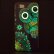 Гелевый чехол с совами для iPhone 7 / 8 светящийся Owl style