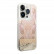 Чехол для iPhone 14 Pro Max Guess Liquid Glitter Paisley Hard Gold (GUHCP14XLFLSD)