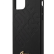 Чехол-накладка для iPhone 12 mini (5.4) Guess PU Iridescent "Love" with metal logo Hard, Black (GUHCP12SPUILGBK)