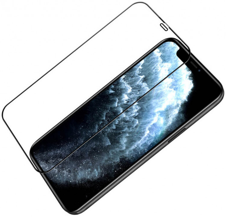 Защитное стекло для iPhone 14/13/13 Pro Nillkin 2.5D CP+PRO Narrow border, 0.33 мм, Black (6902048222618)
