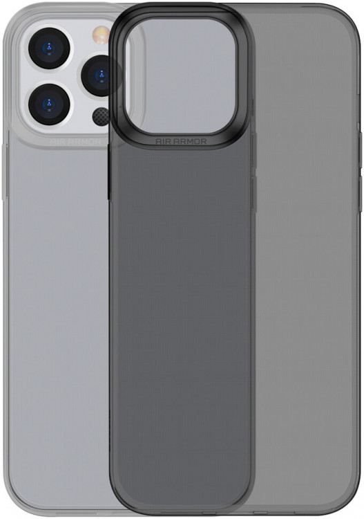 Чехол-накладка для iPhone 13 (6.1) Baseus Simple case TPU Black (ARAJ000301)