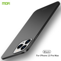 Тонкий матовый чехол для iPhone 13 Pro Max MOFI Ultra-thin (Black)