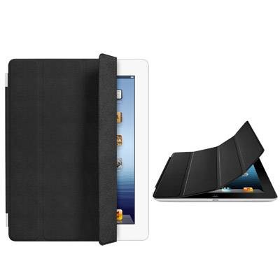 Smart cover для iPad mini 2 / 3 / 4 полиуретановая обложка (черный)