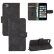 Кожаный чехол книжка Calf PU leather с подставкой для iPod Touch 5 / 6 / 7 (Black)