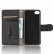 Кожаный чехол книжка Calf PU leather с подставкой для iPod Touch 5 / 6 / 7 (Black)