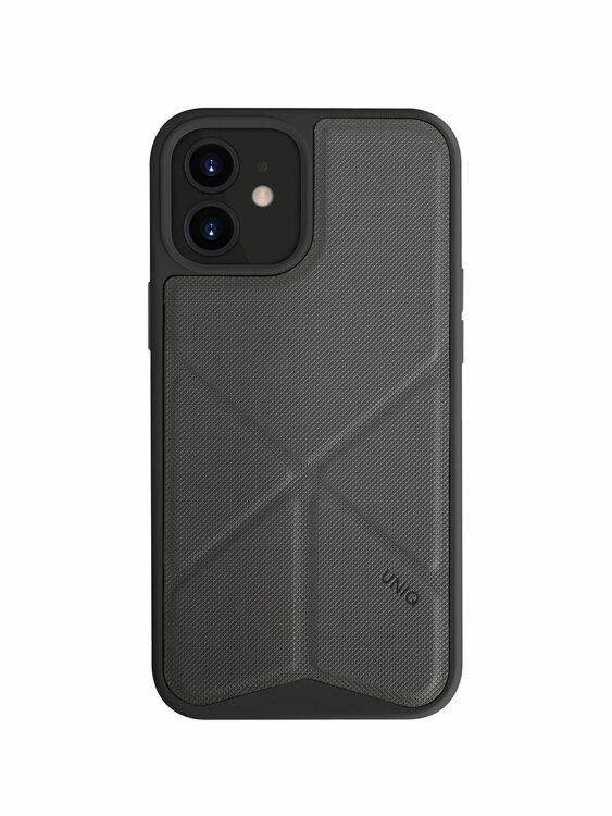 Чехол-накладка Uniq для iPhone 12 mini (5.4) Transforma Grey (IP5.4HYB(2020)-TRSFGRY)