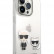 Чехол для iPhone 14 Pro Max Lagerfeld PC/TPU Karl & Choupette Hard Transparent (KLHCP14XCKTR)