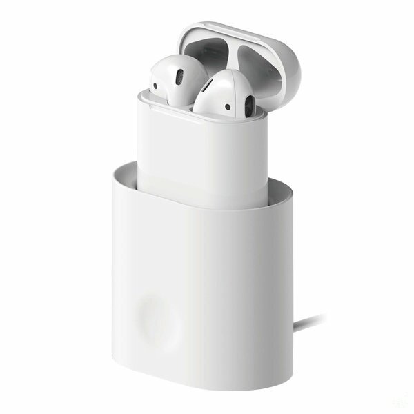 Стенд Elago Charging Station для AirPods, White (EST-AP-WH)