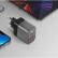 СЗУ EnergEA Ampcharge PD30, USB-C PD30W +USB-A QC3.0 18W, PPS 33W Gunmetal (CHR-AC-PD30EU)
