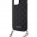 Чехол для iPhone 14 Pro Max Lagerfeld PU Saffiano Monogram + Wrist chain Hard Black (KLHCP14XSACKLHPK)