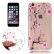 Прозрачный гелевый чехол накладка для iPhone 6/6S с цветущими ветками (Pink)