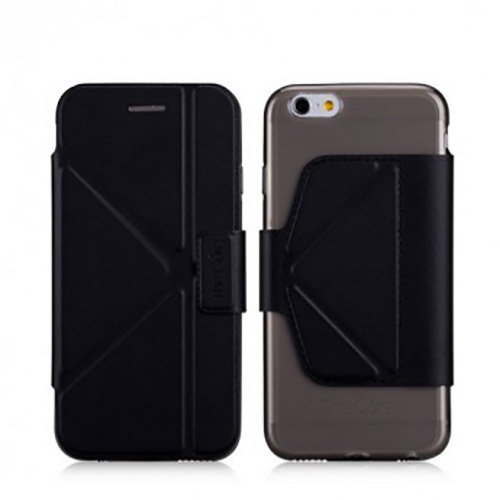 Кожаный чехол-книжка для iPhone 6 Plus / 6+ The Core Smart Case - Black