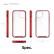 Чехол-накладка для iPhone 12 mini (5.4) Elago HYBRID case (PC/TPU) Red (ES12HB54-RD)