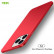 Тонкий матовый чехол для iPhone 13 Pro Max MOFI Ultra-thin (Red)