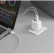 СЗУ EnergEA Bazic GoPort Gan65, 2 USB-C PD65W+USB-A PPS/QC3.0 total 65W White (CHR-GP-GAN65W-EU)