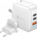 СЗУ EnergEA Bazic GoPort Gan65, 2 USB-C PD65W+USB-A PPS/QC3.0 total 65W White (CHR-GP-GAN65W-EU)