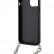 Чехол для iPhone 14 Pro Max Lagerfeld PU Saffiano Monogram + Wrist chain Hard Silver (KLHCP14XSACKLHPG)